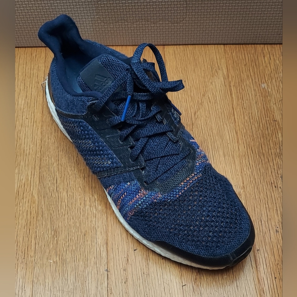 ADIDAS ORIGINAL ULTRA BOOST CQ2146 MEN'S NAVY SNEAKERS CONTINENTAL SOLE SIZE 12